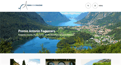 Desktop Screenshot of premioantoniofogazzaro.it