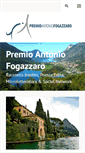 Mobile Screenshot of premioantoniofogazzaro.it